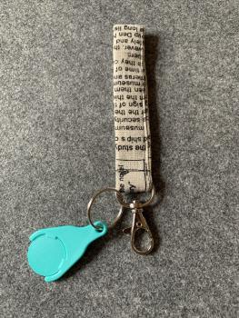 Schlüsselanhänger 4  (Chip türkis)